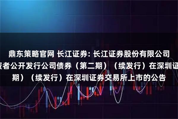 鼎东策略官网 长江证券: 长江证券股份有限公司2025年面向专业投资者公开发行公司债券（第二期）（续发行）在深圳证券交易所上市的公告
