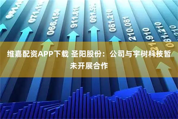 维嘉配资APP下载 圣阳股份：公司与宇树科技暂未开展合作